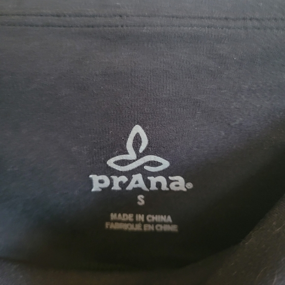 Prana Capri Legging Stretchy Black S Small - Picture 6 of 6